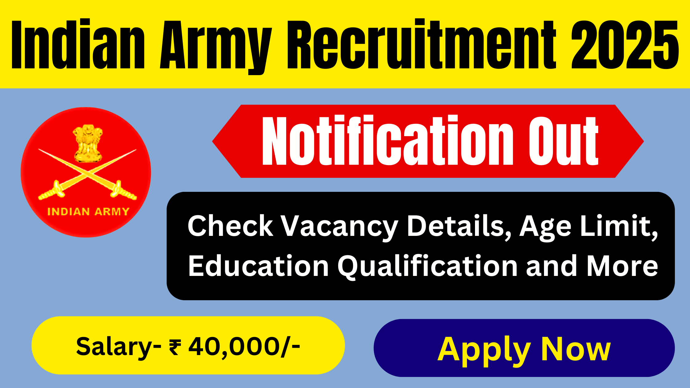 Indian Army Recruitment 2025 Vacancy, Age Limit, Qualification, Apply Date, Selection Process and Salary# Indian Army Recruitment 2025# Indian Army Agniveer Bharti 2025# Indian Army Vacancy 2025# Army Agniveer Recruitment 2025