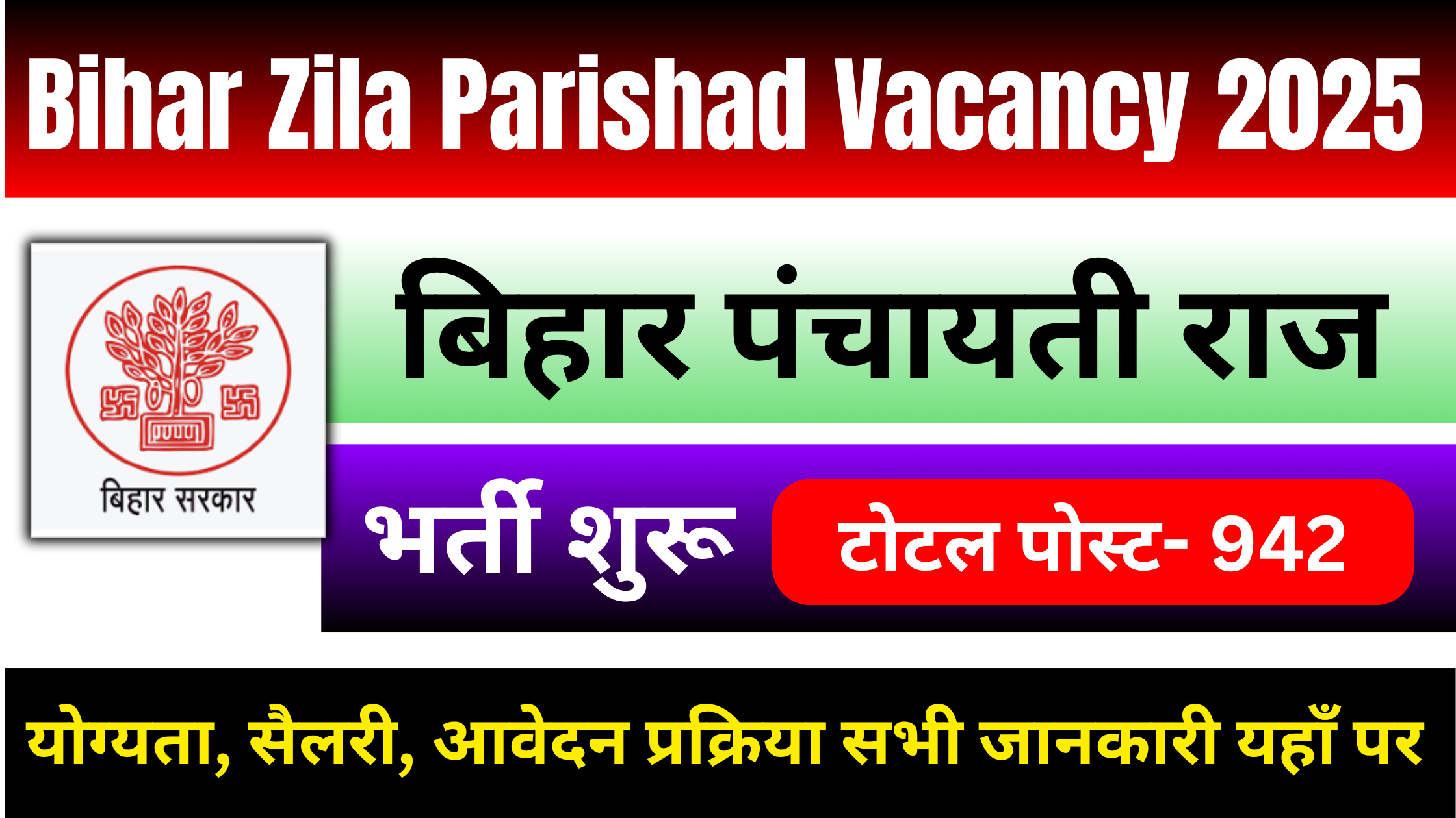 Bihar Zila Parishad Technical Assistant Vacancy 2025: आवेदन शरू, जानें योग्यता, सैलरी और आवेदन प्रक्रिया #Bihar zila Parishad (zp) recruitment 2025 #Bihar Panchayati raj Vacancy 2025 #Bihar Zila Parishad Vacancy 2025 #Bihar Panchayati raj Bharti 2025 #Bihar Zila Parishad Bharti 2025